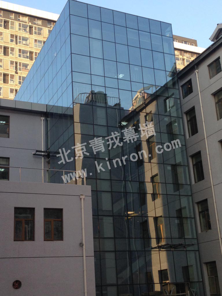 马连道中国印刷厂办公楼隐框玻璃幕墙